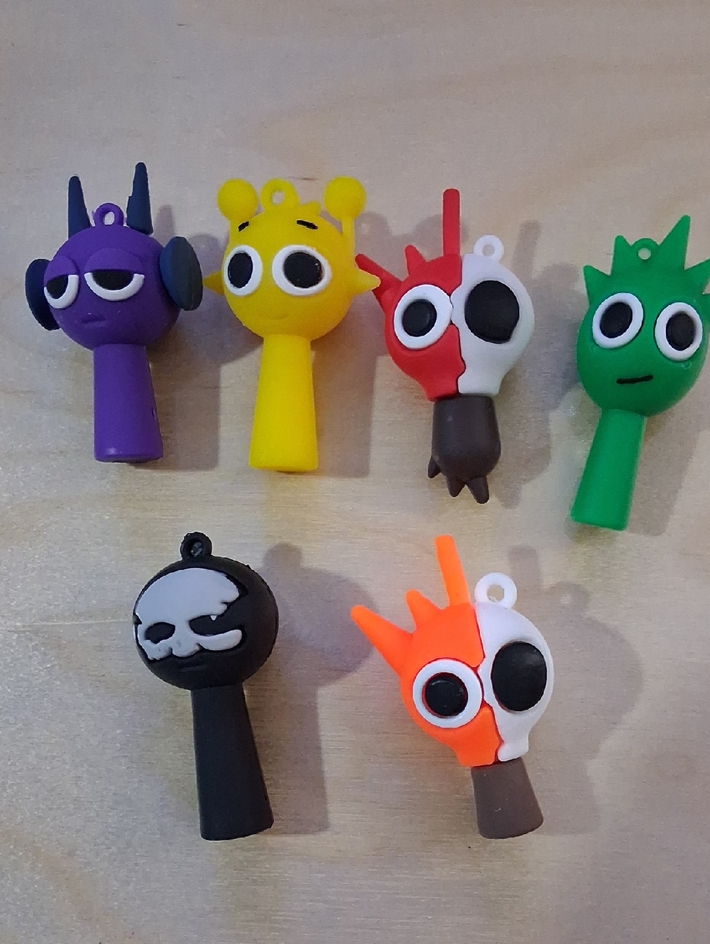 Set Of 6 Sprunki Figures